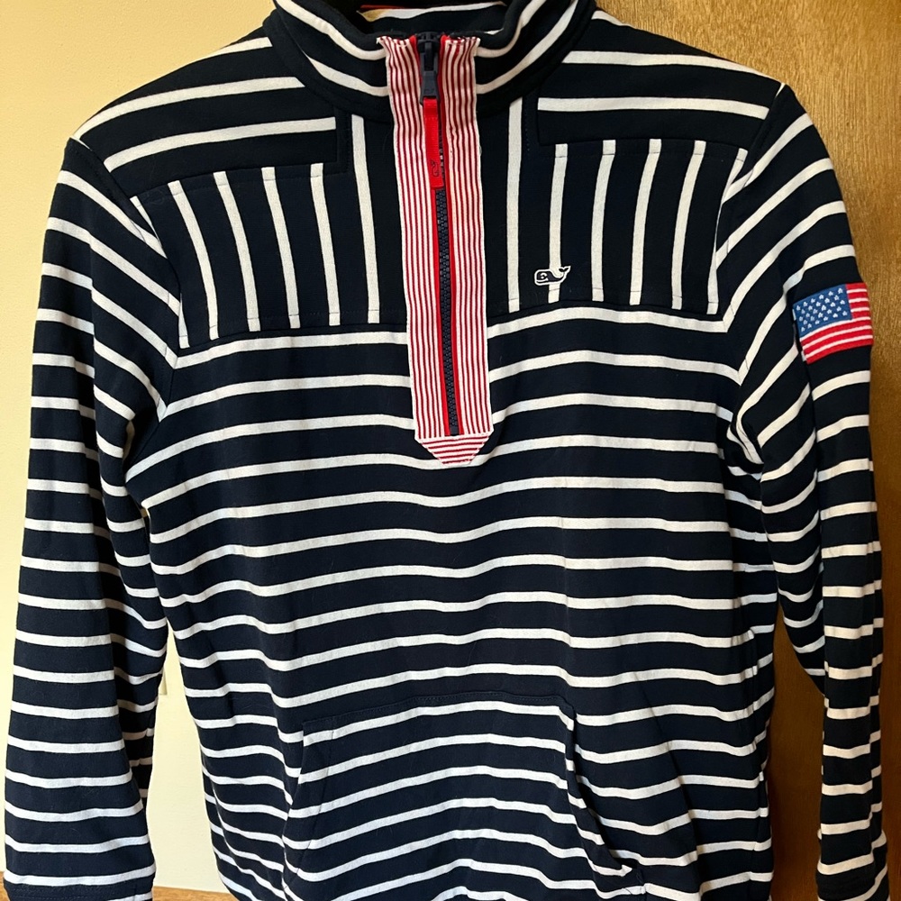 Vineyard vines shep patriotic sweatshirt
